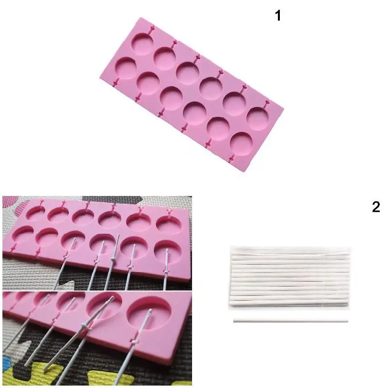 Baking Kitchen Kids - Stampo in Silicone a Forma Rotonda