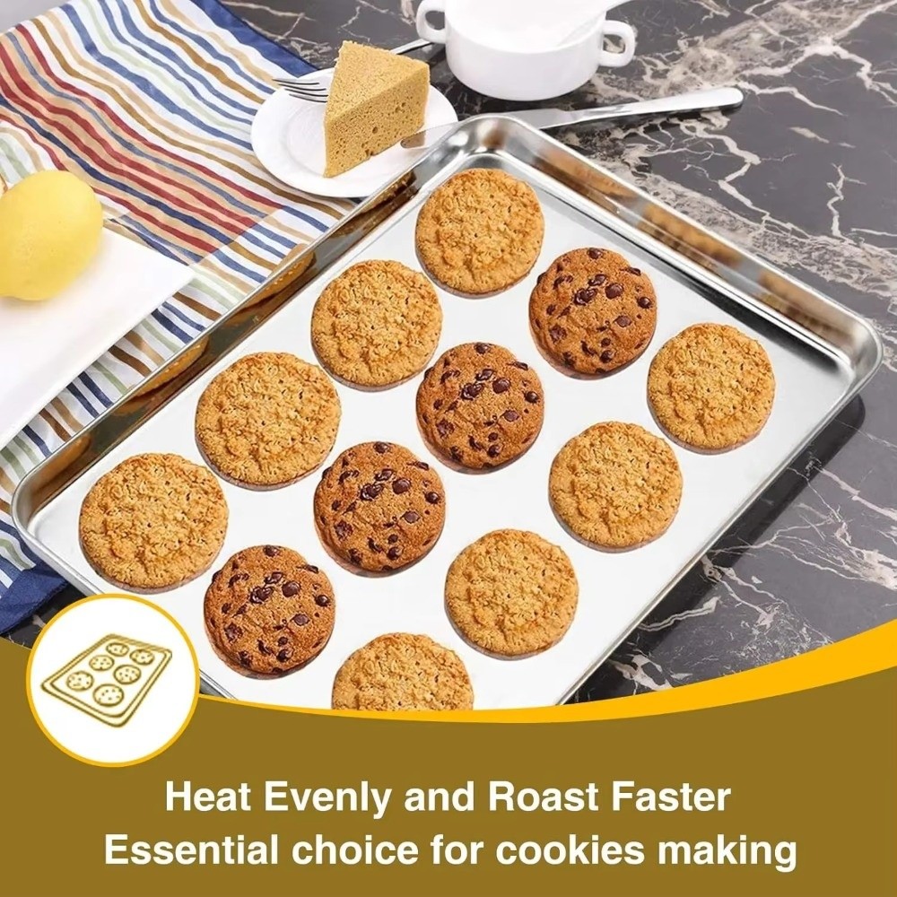 Kitchen Baking Tray Rack - Nuovo acciaio inossidabile 304 teglia da