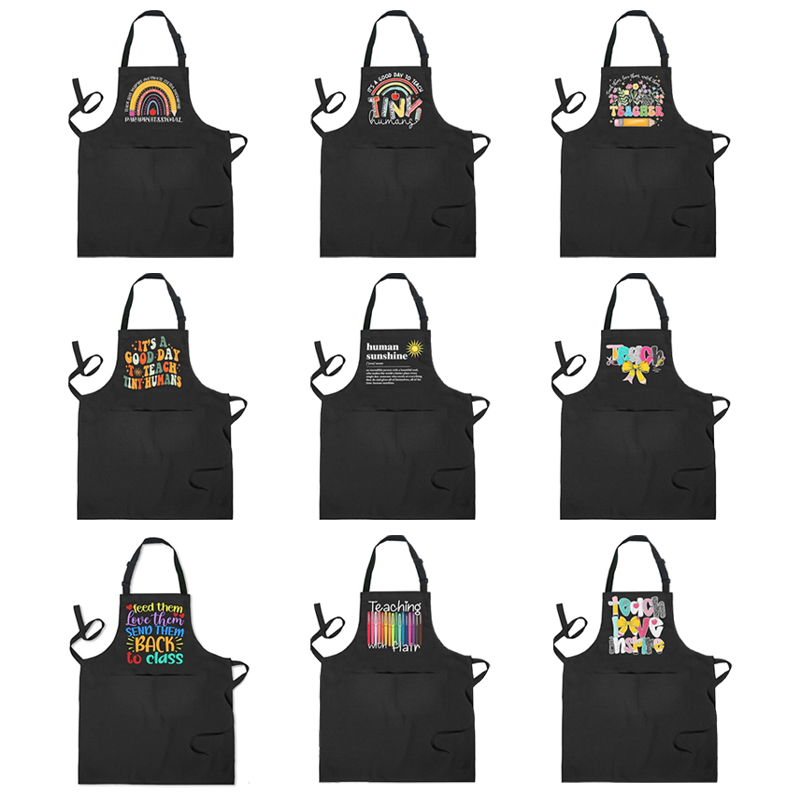 Kitchen Baking Quotes - Divertente Grembiule Nero con Citazioni per