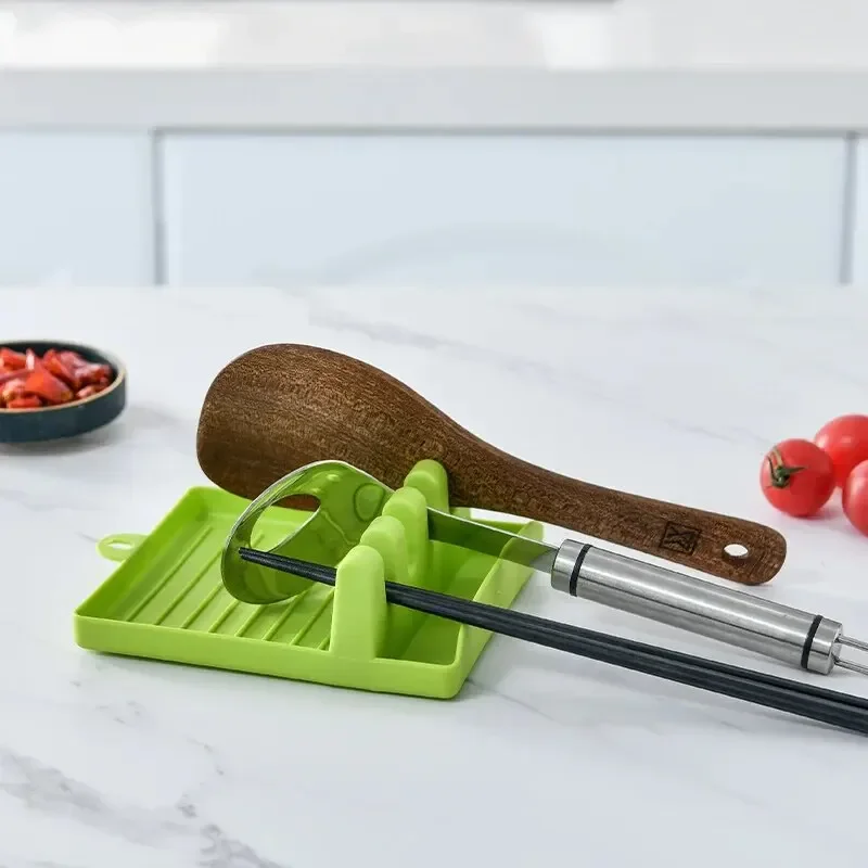 Kitchen Baking Tray Rack - Porta spatola per cucchiaio in plastica