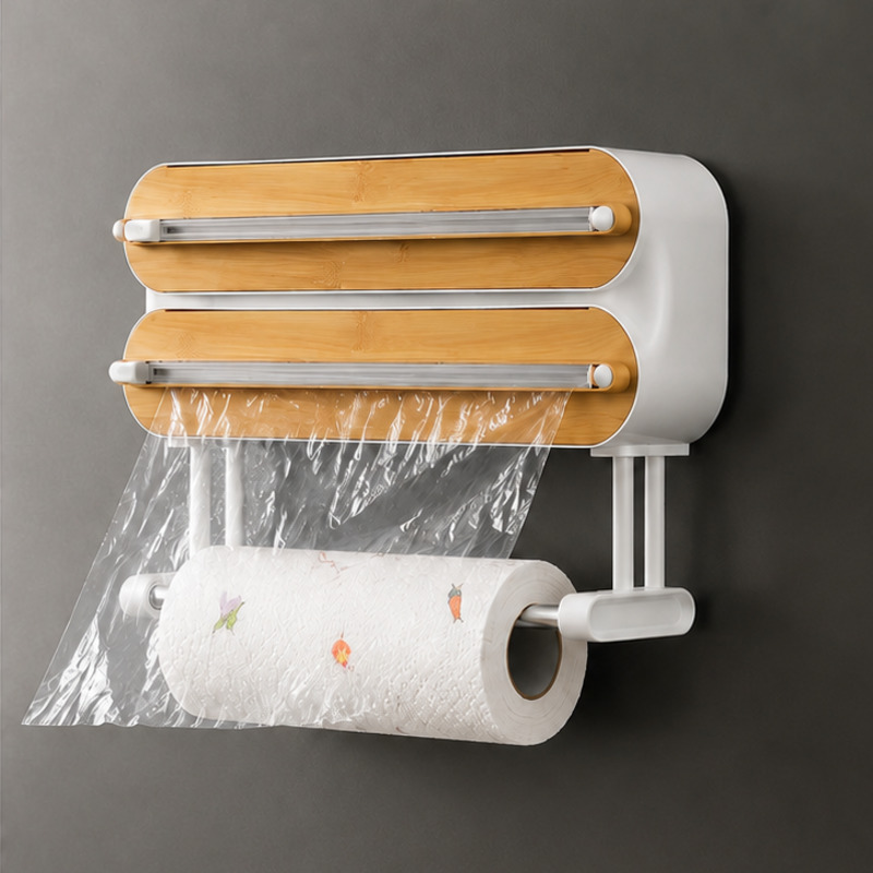 Kitchen Baking Tray Storage - Dispenser Magnetico per Pellicola Alimentare con