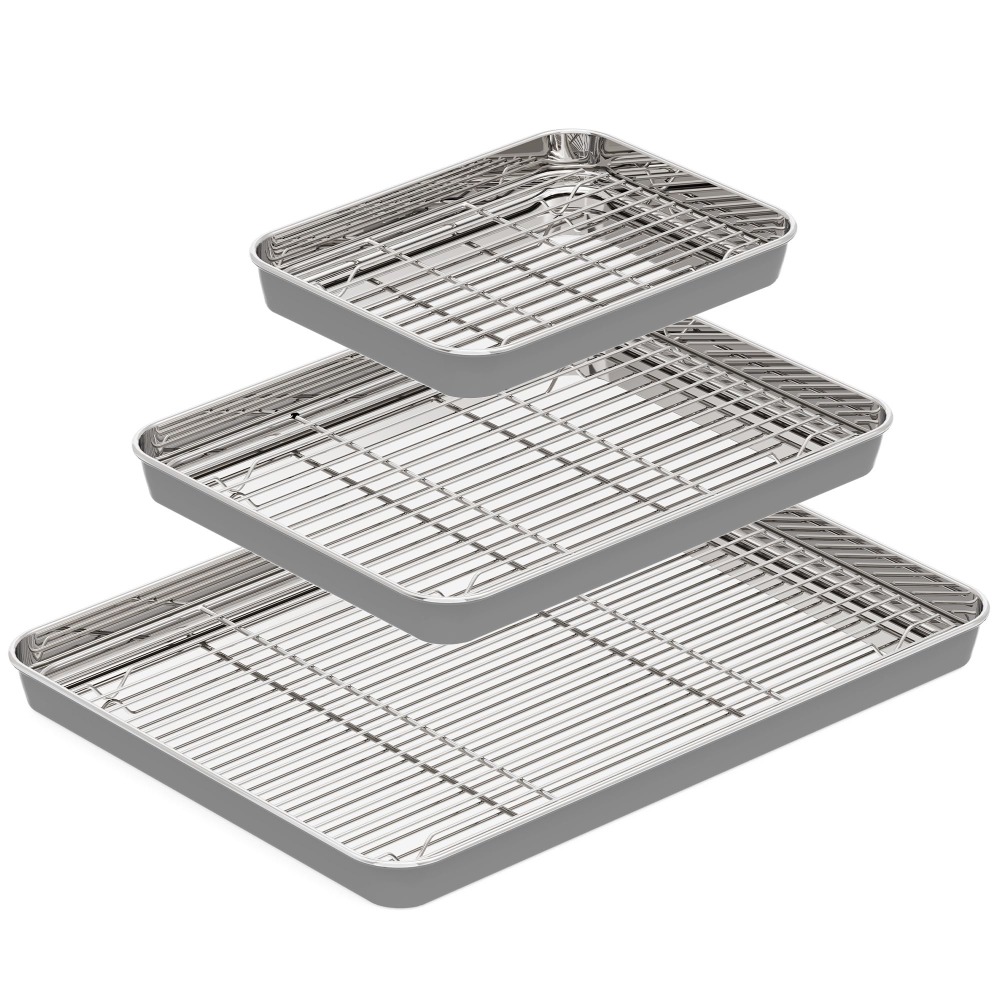 Kitchen Baking Tray Rack - Teglia da Forno in Acciaio Inossidabile