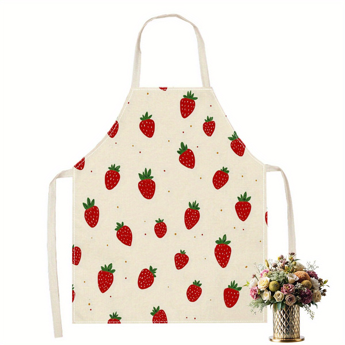 Baking Kitchen Kids - Grembiule con Motivo Fragola, per Cucina,