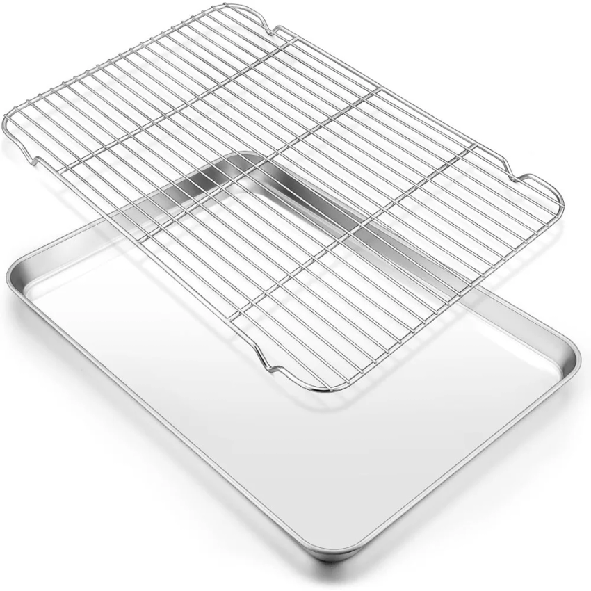 Kitchen Baking Tray Rack - Set di Teglie da Forno in
