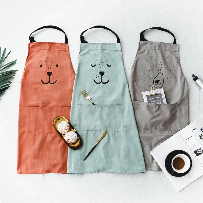 Baking Kitchen Kids - Orso cartone animato Bambini Grembiuli per