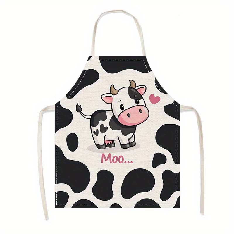 Baking Kitchen Kids - Grembiule da Cucina con Stampa Mucca