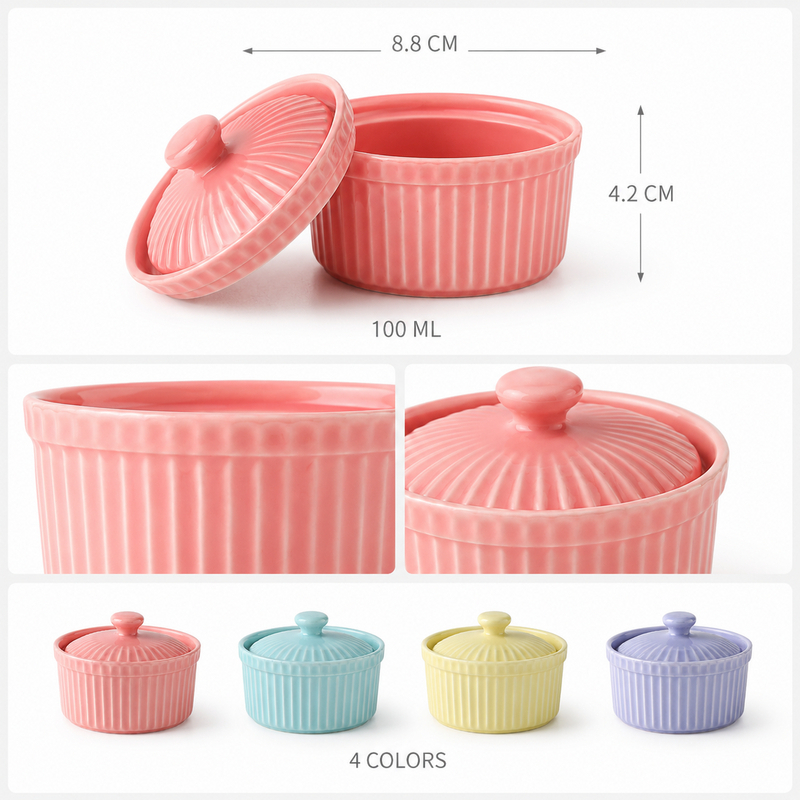 Ciotola in Ceramica con Coperc - Kitchen Baking Tray Set recensione e prezzo