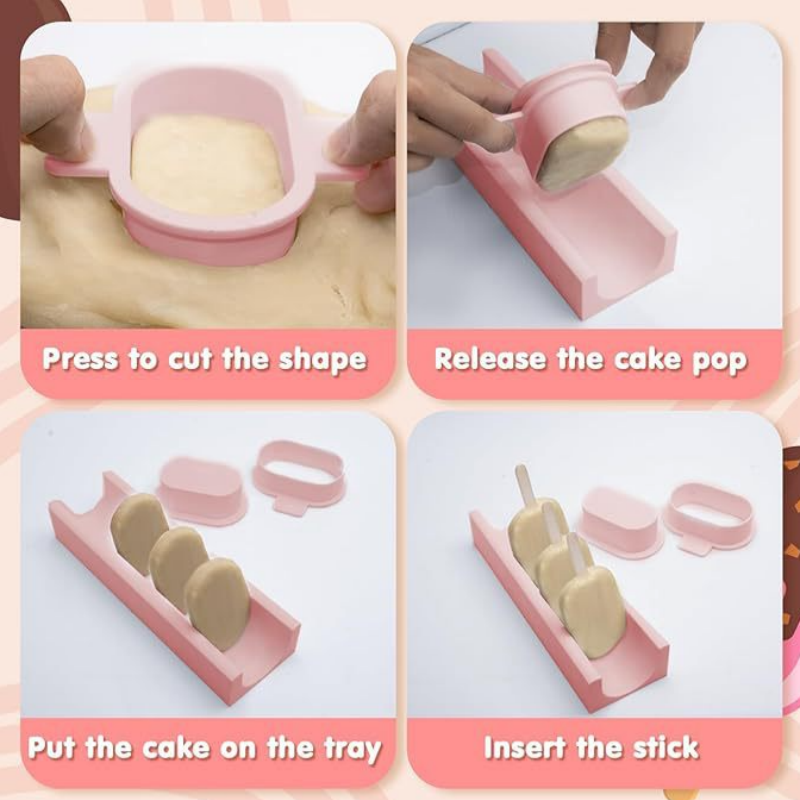 Set di Stampi per Cake Pop con - Kitchen Baking Tray Set recensione e prezzo