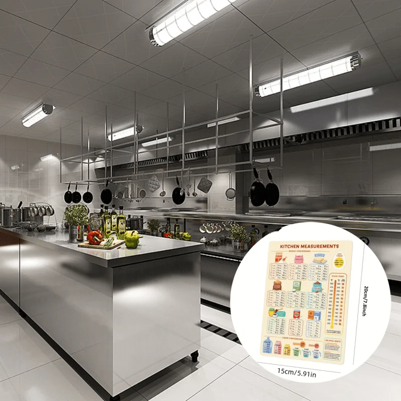 Grafico di conversione da cuci - Kitchen Baking Conversion Chart recensione e prezzo