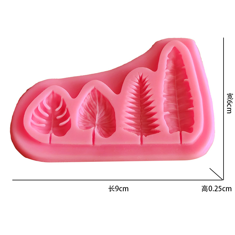 Stampi in silicone con foglie  - Kitchen Baking Decor recensione e prezzo