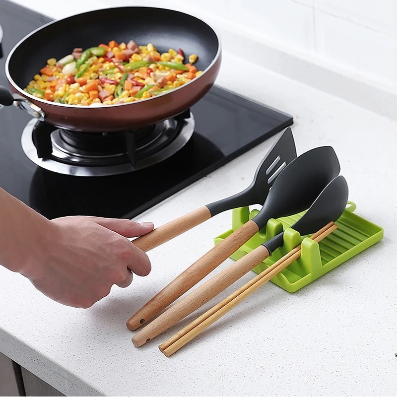 Porta spatola per cucchiaio in - Kitchen Baking Tray Rack recensione e prezzo