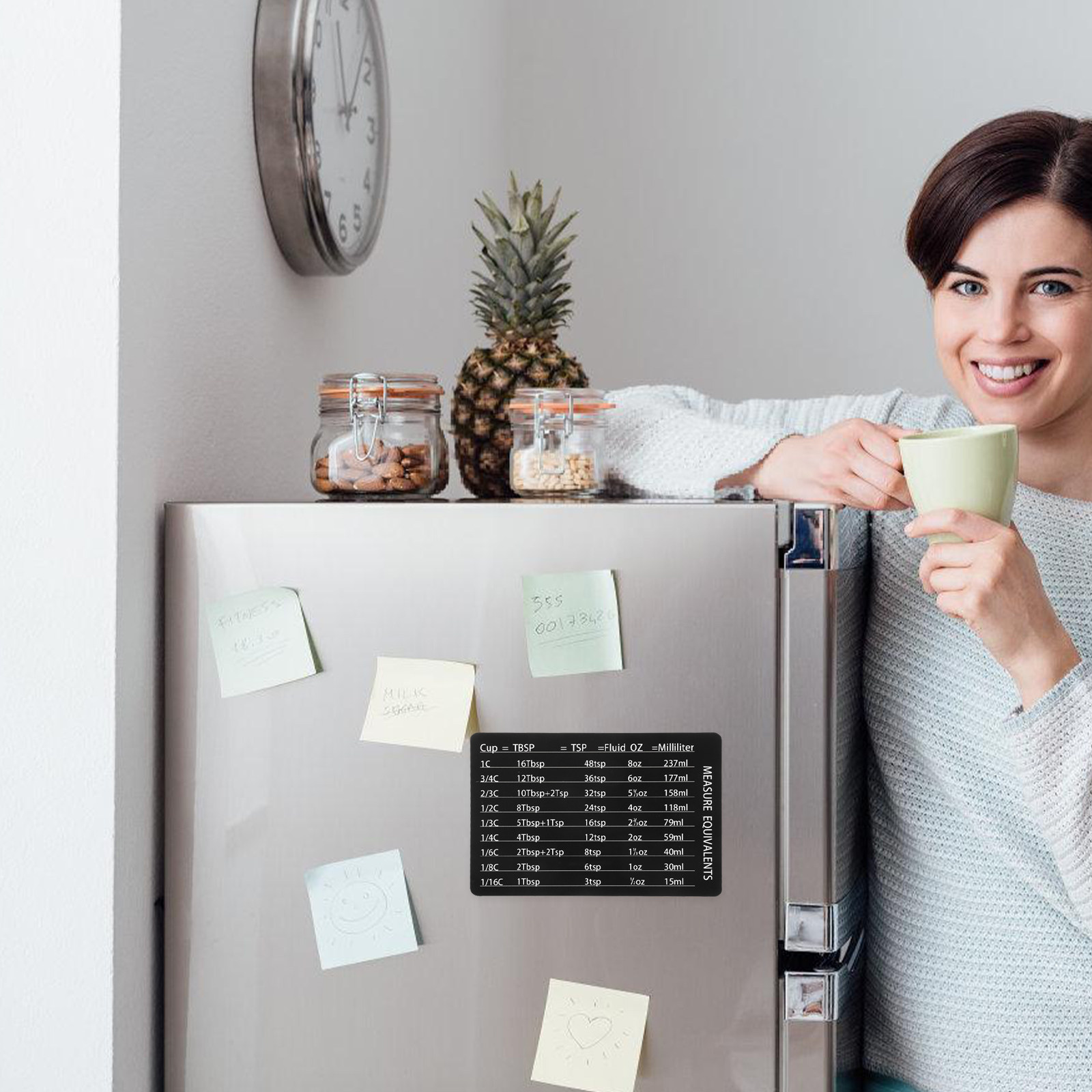 Tabella di conversione magneti - Kitchen Baking Conversion Chart recensione e prezzo