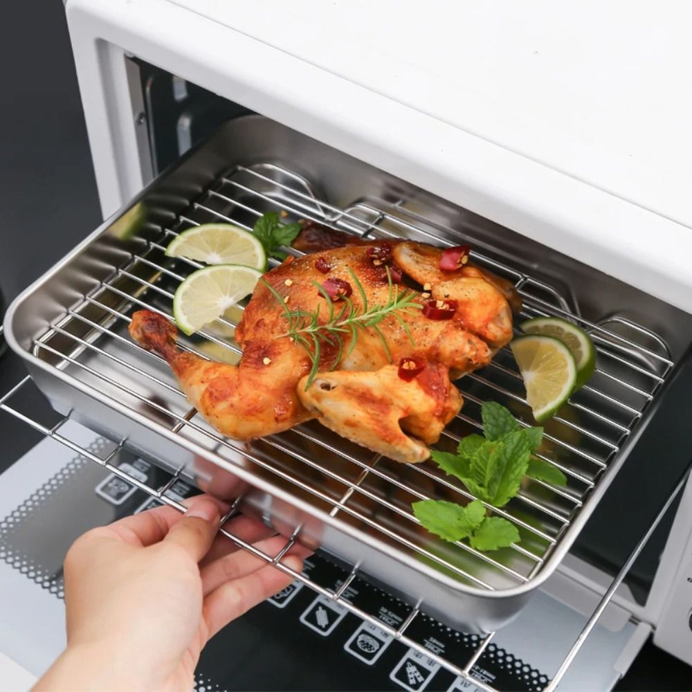 Teglia da Forno Portatile Anti - Kitchen Baking Tray Rack recensione e prezzo