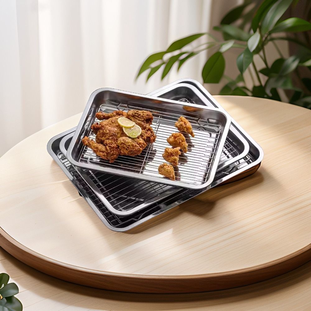 Teglia da Forno Portatile Anti - Kitchen Baking Tray Rack recensione e prezzo
