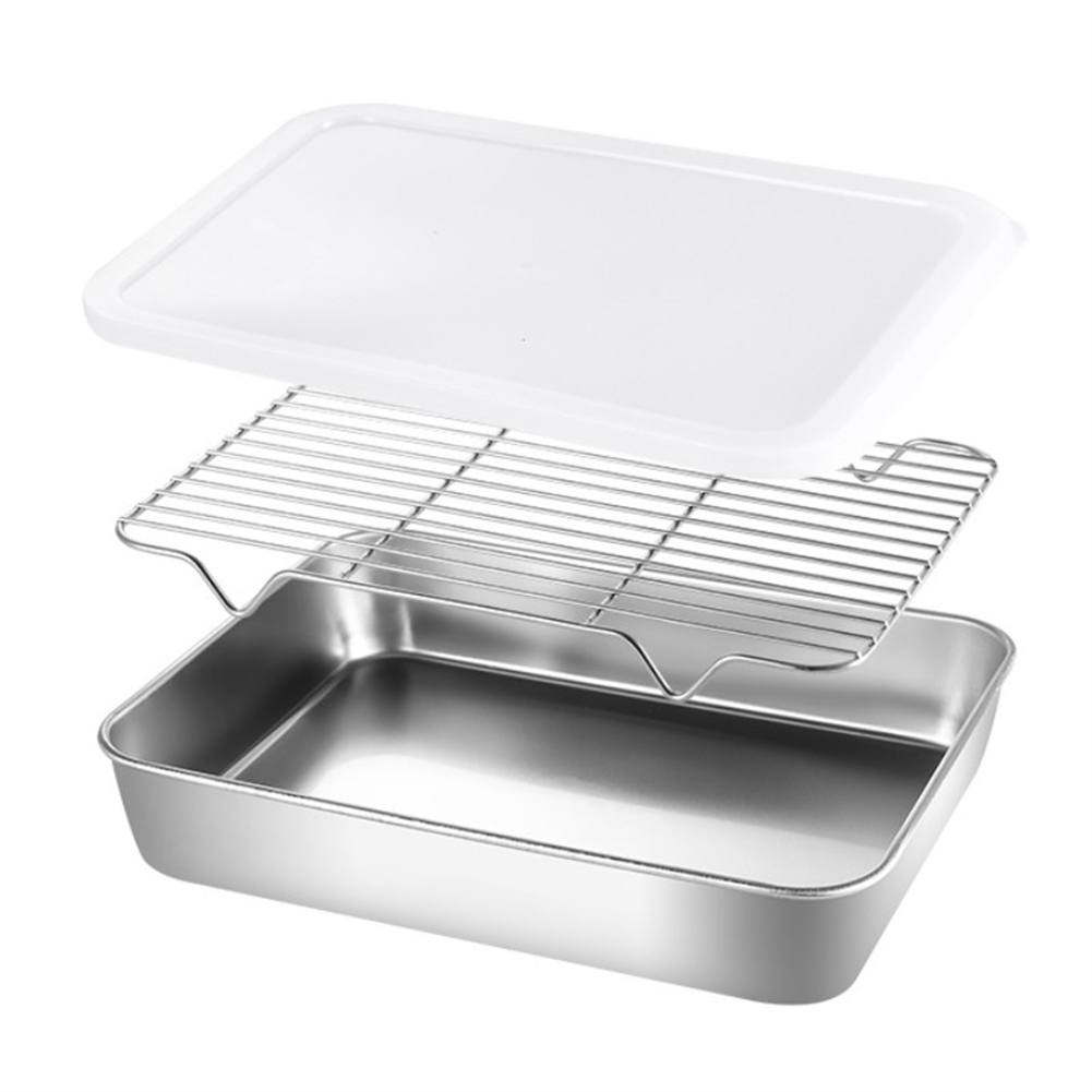 Teglia da forno in acciaio ino - Kitchen Baking Tray Rack recensione e prezzo