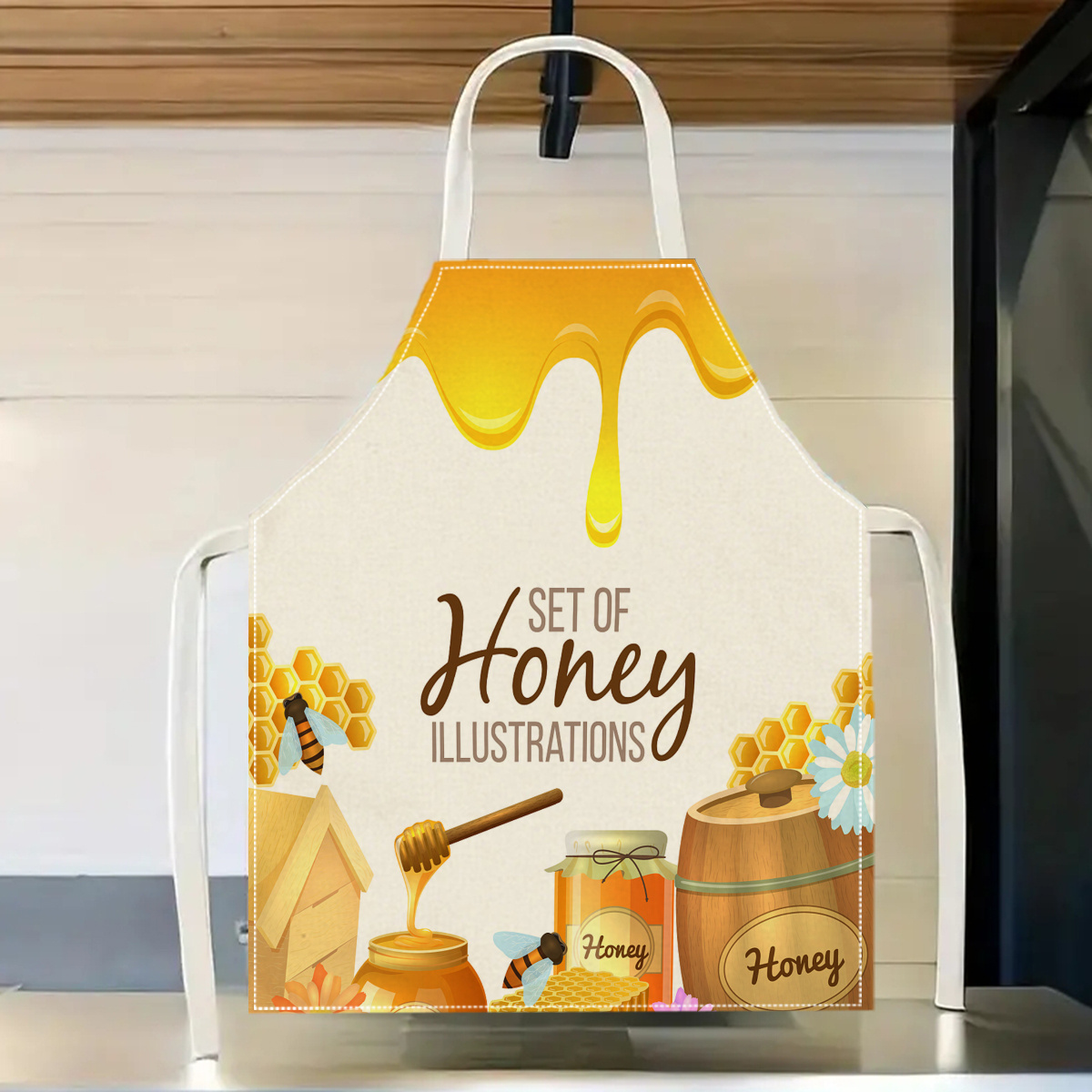 Grembiule con disegno di ape,  - Kitchen Baking Ideas recensione e prezzo