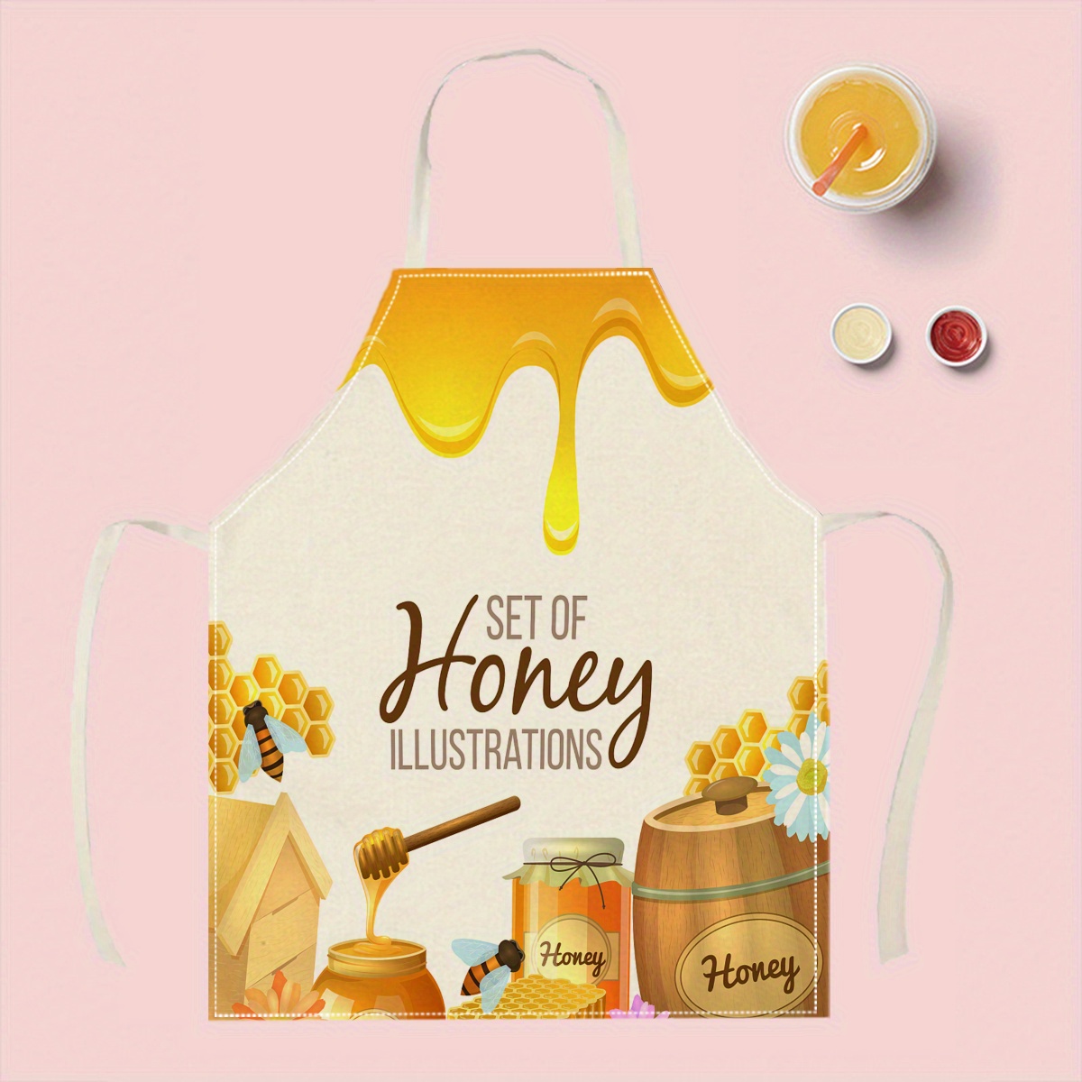 Grembiule con disegno di ape,  - Kitchen Baking Ideas recensione e prezzo