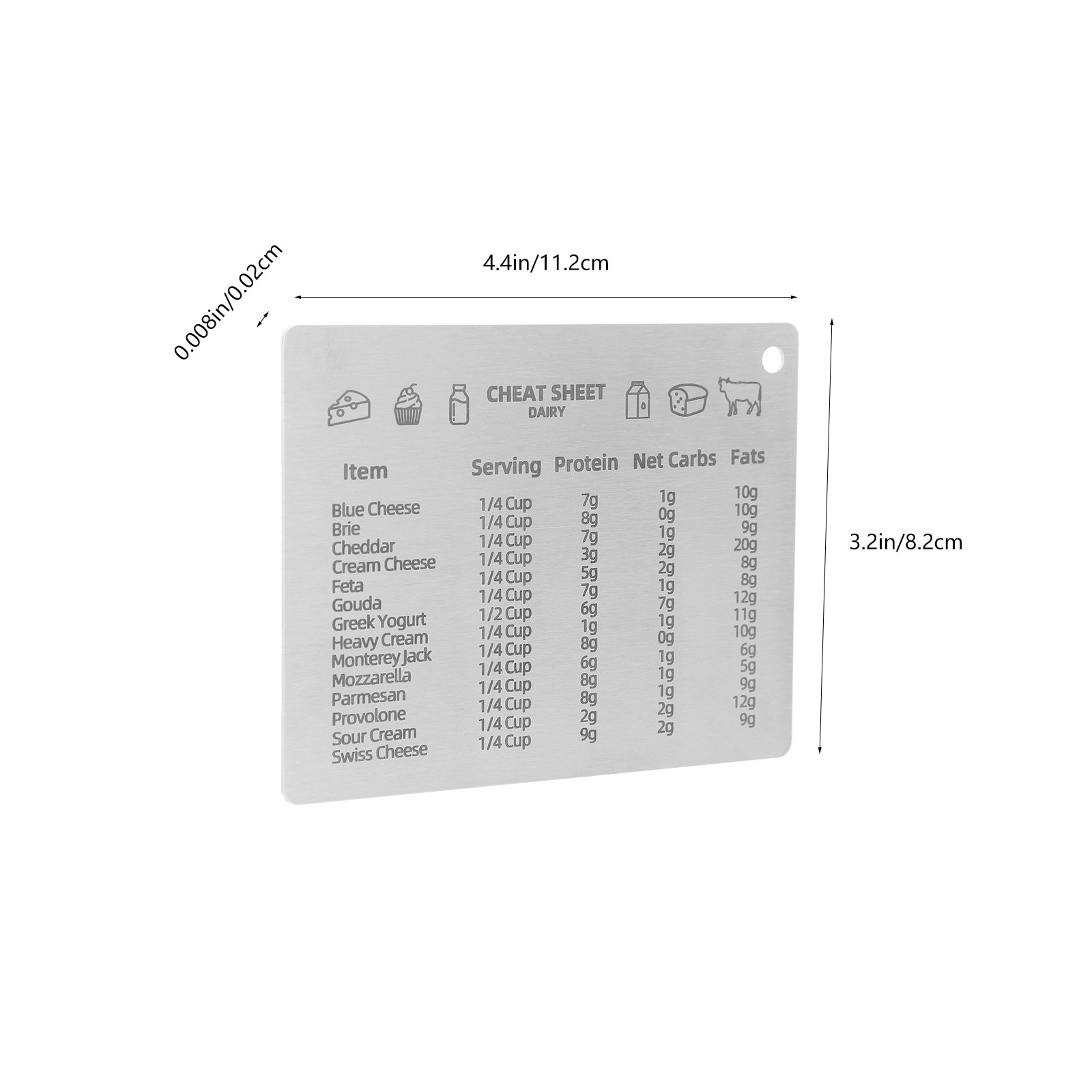 Tabella di Conversione delle M - Kitchen Baking Conversion Chart recensione e prezzo