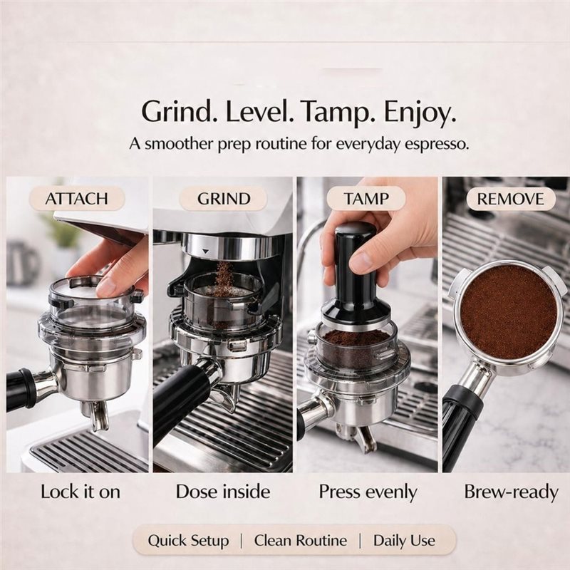 Promozione! Imbuto dosatore Tw - Breville Espresso Barista Touch recensione e prezzo