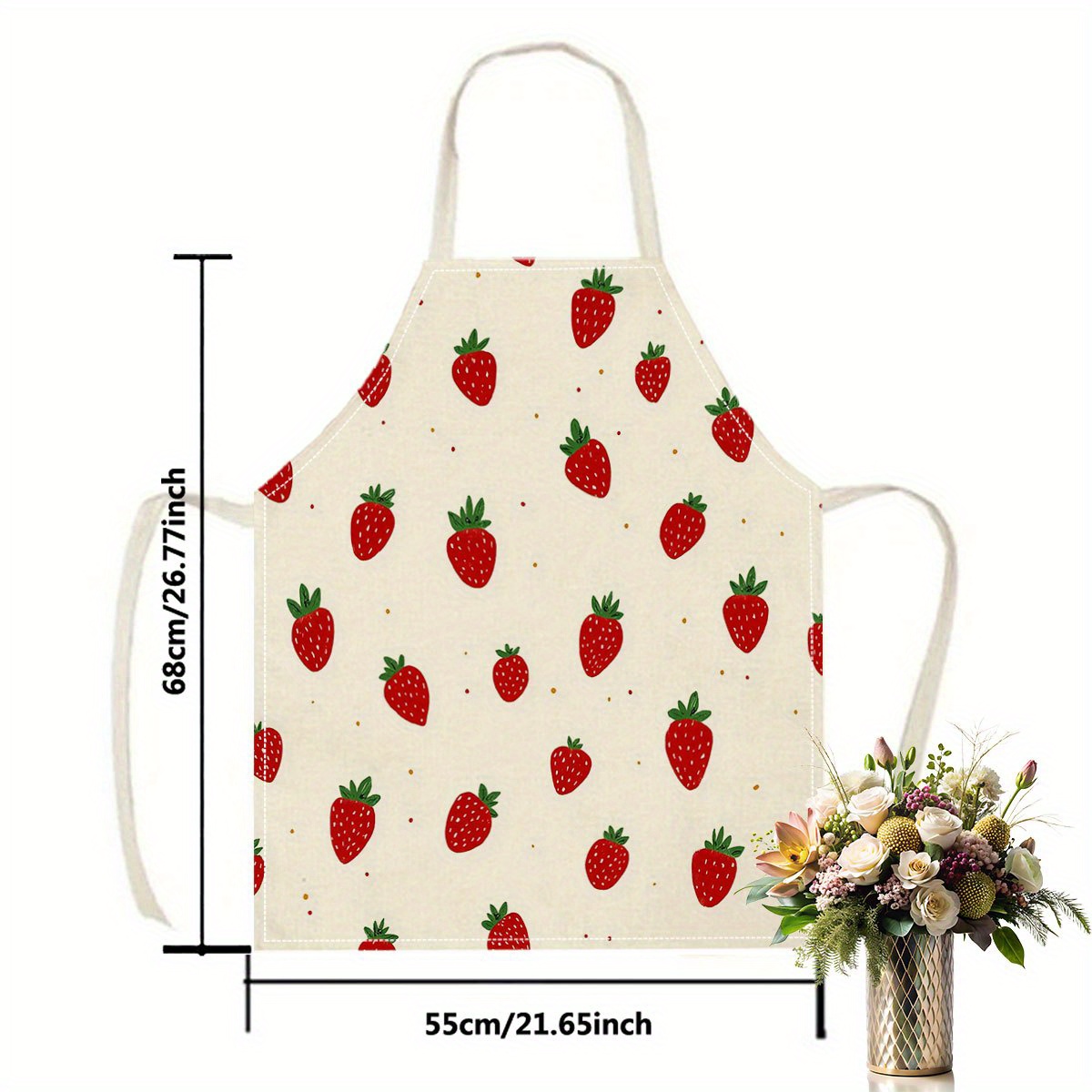 Grembiule con Motivo Fragola,  - Baking Kitchen Kids recensione e prezzo