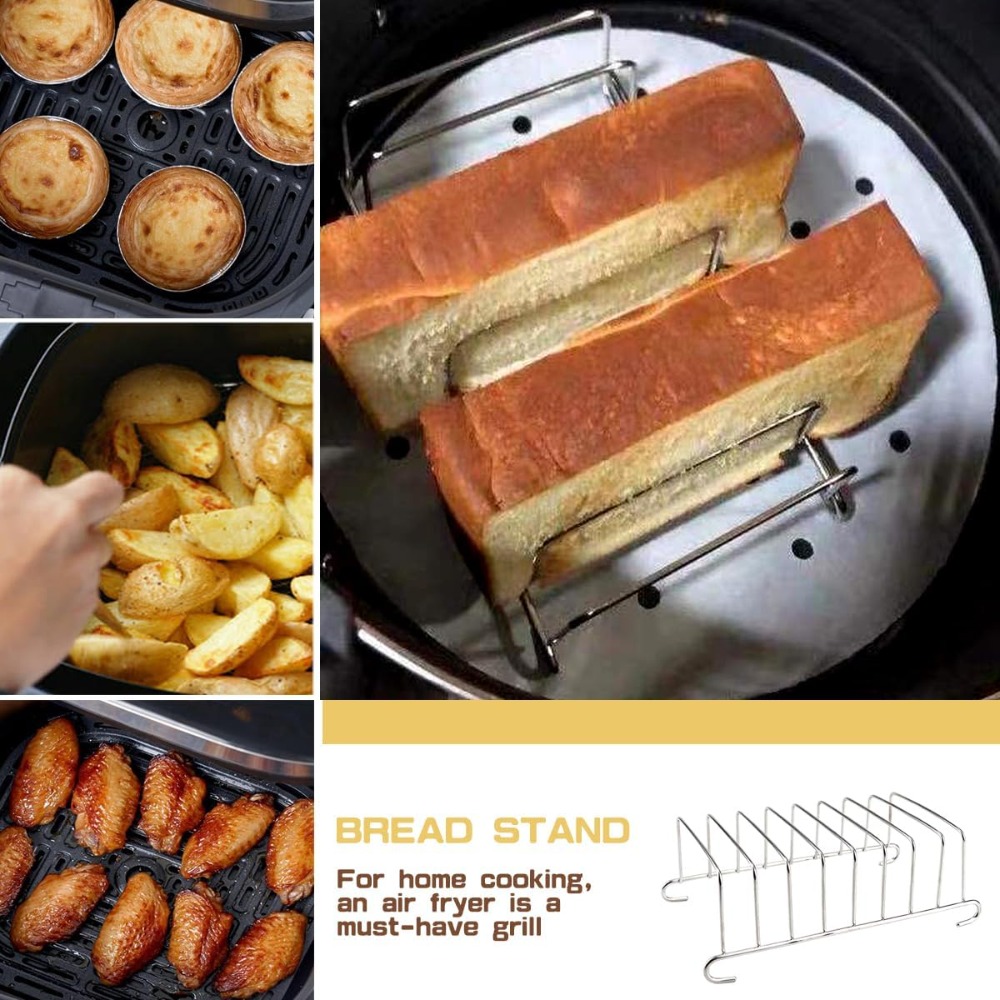 1 pz in acciaio inox pane tost - Kitchen Baking Tray Rack recensione e prezzo