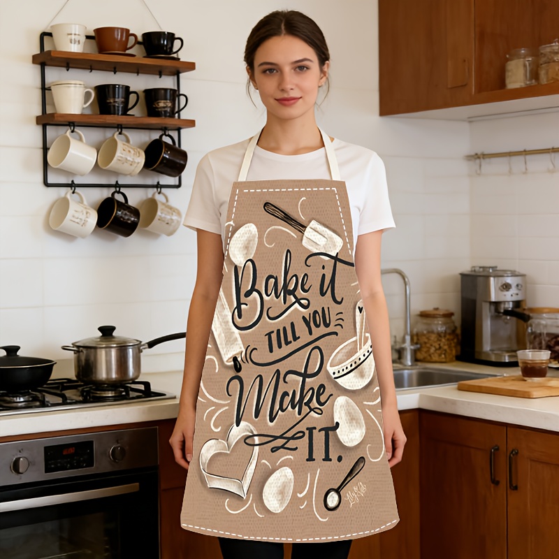 Grembiule da Cucina con Stampa - Kitchen Baking Quotes recensione e prezzo
